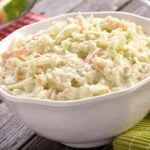 cabbage salad with carrots and onions