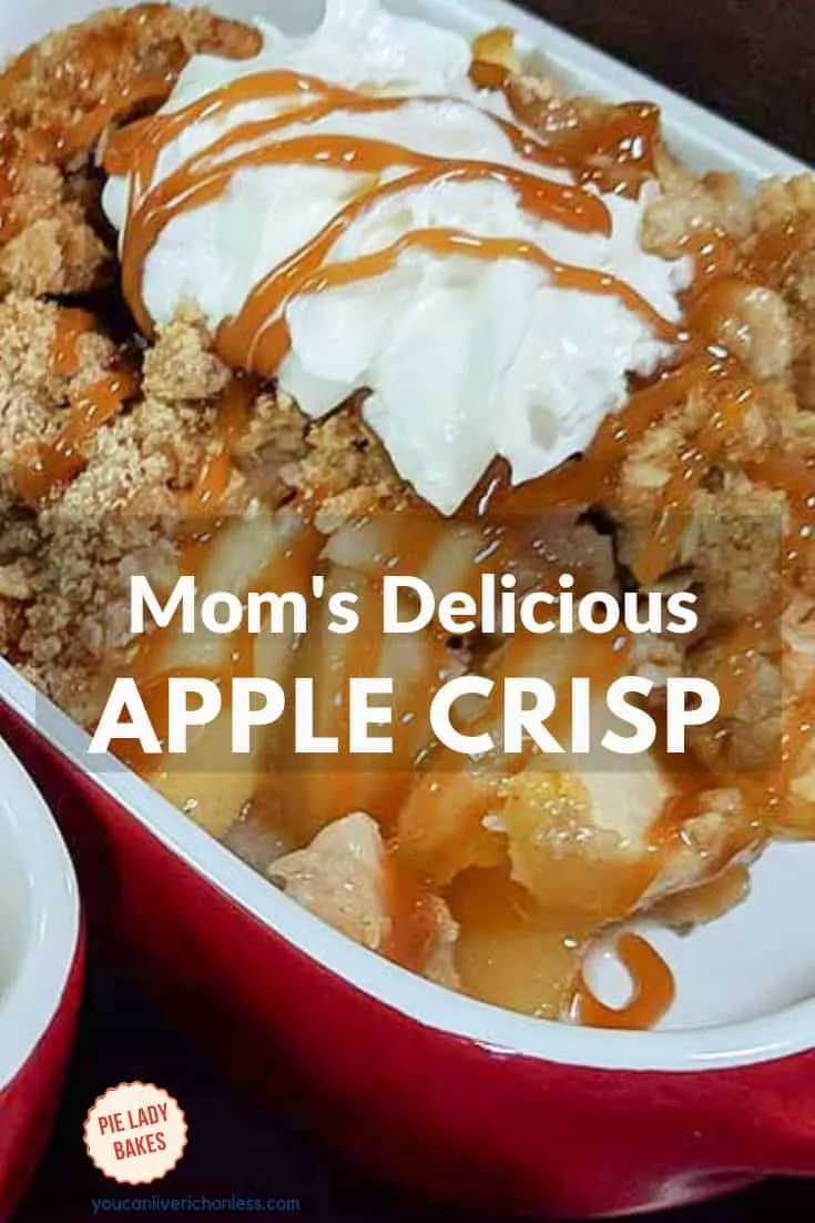 Mom's Famous Apple Crisp - What's Gaby Cooking