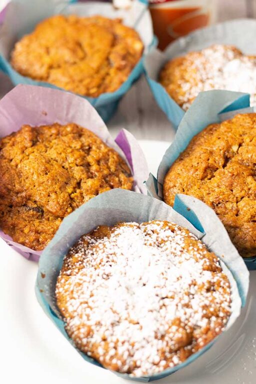 WE THOUGHT TOMATO SOUP CAKE SOUNDED ICKY. SO WE MADE MUFFINS INSTEAD!