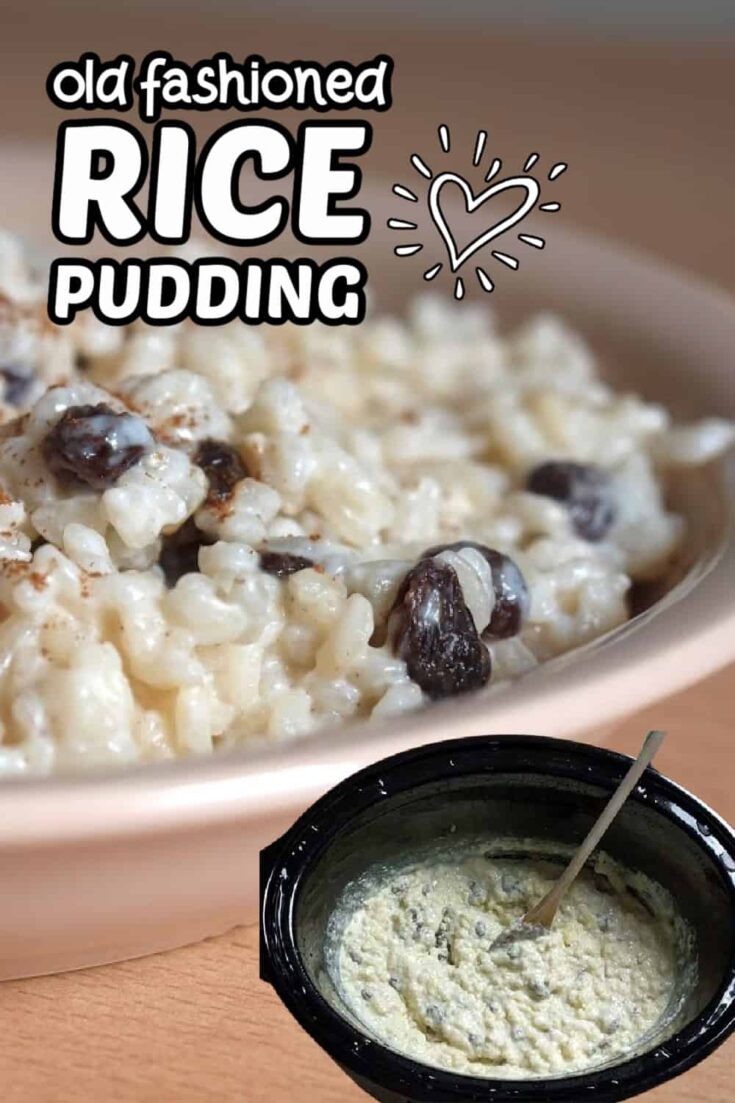 Slow Cooker Rice Pudding Old Fashioned Goodness