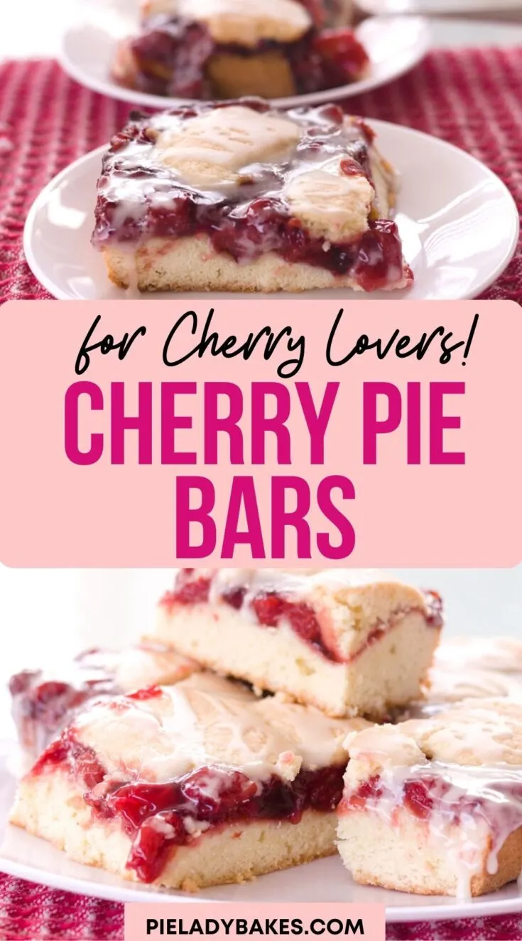 Easy Cherry Pie Bars Recipe That Will Feed A Crowd Pie Lady Bakes