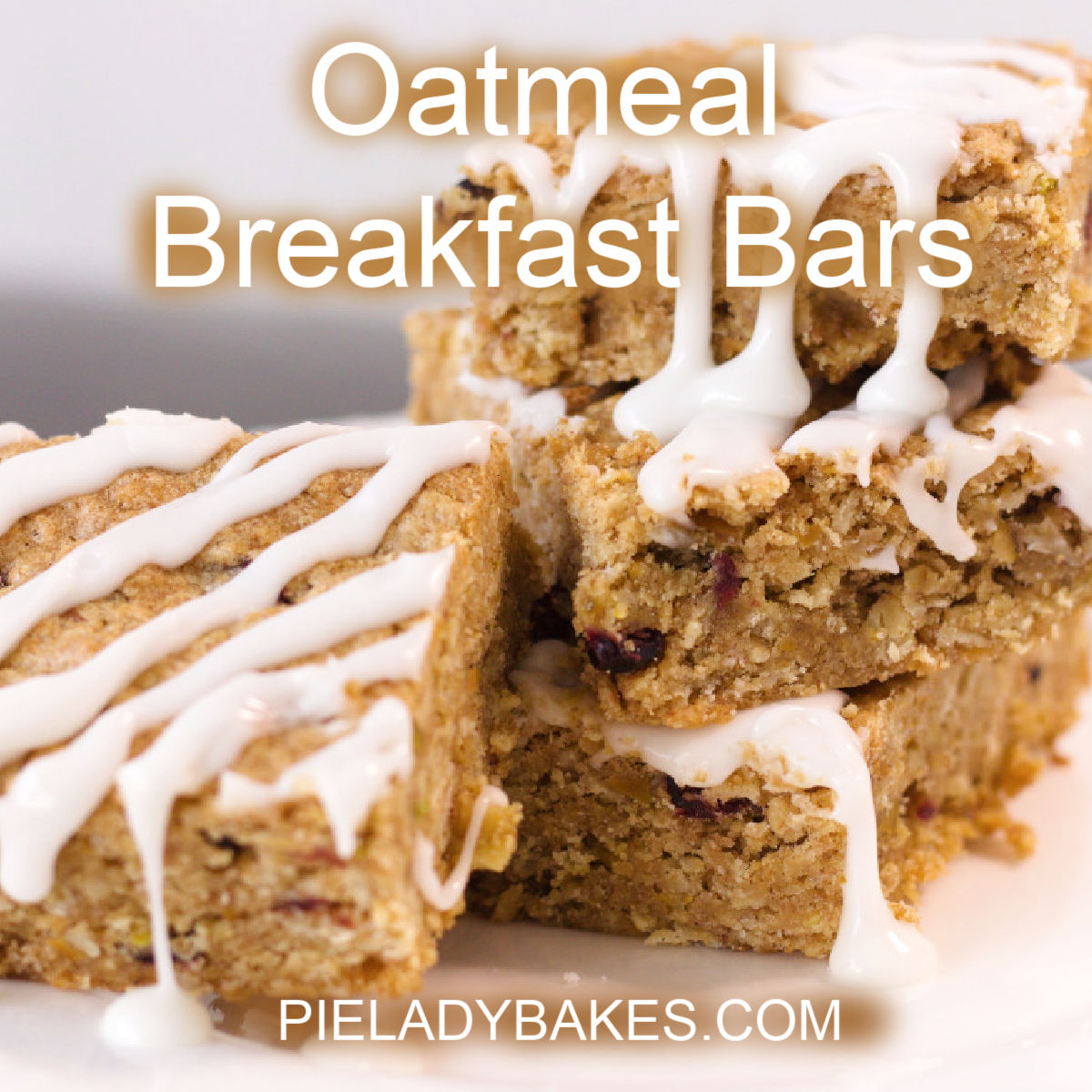 Baked Oatmeal Bar Recipe {Quick & Easy Breakfast!} Pie Lady Bakes