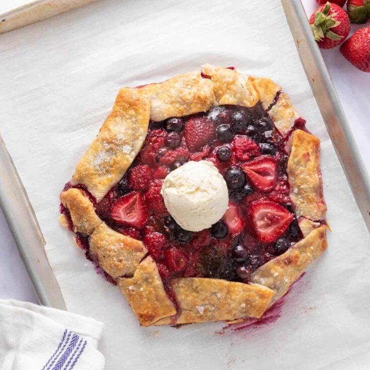 Image for The Best Mixed Berry Galette