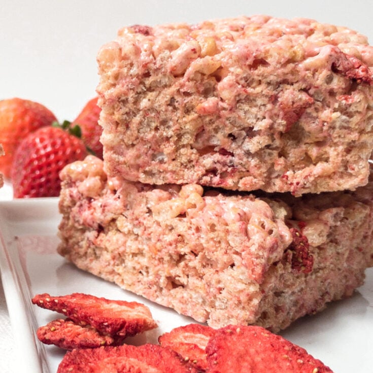 Image for Easy Strawberry Rice Krispie Treats
