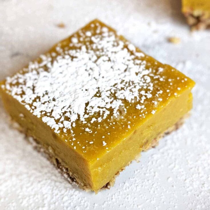 Image for Healthy Lemon Bars (Vegan and Gluten-Free)