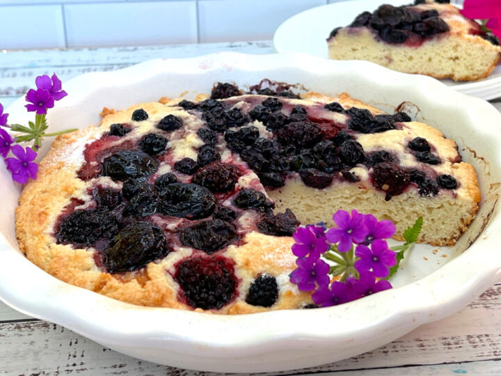 Triple Berry Cake Recipe Pie Lady Bakes