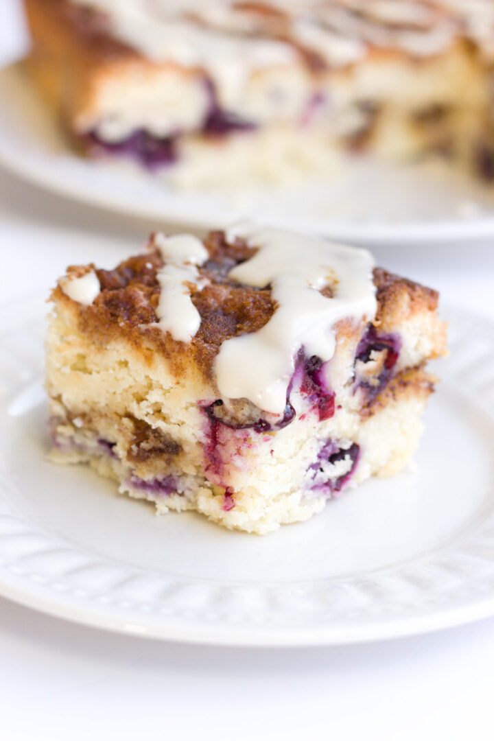 Delicious Blueberry Sour Cream Coffee Cake Pie Lady Bakes