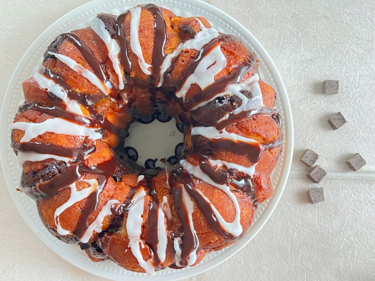 Chocolate Cream Cheese Monkey Bread Recipe Pie Lady Bakes