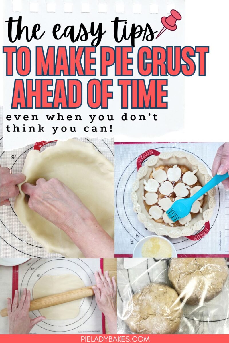 Can you make pie crust ahead of time? Pie Lady Bakes