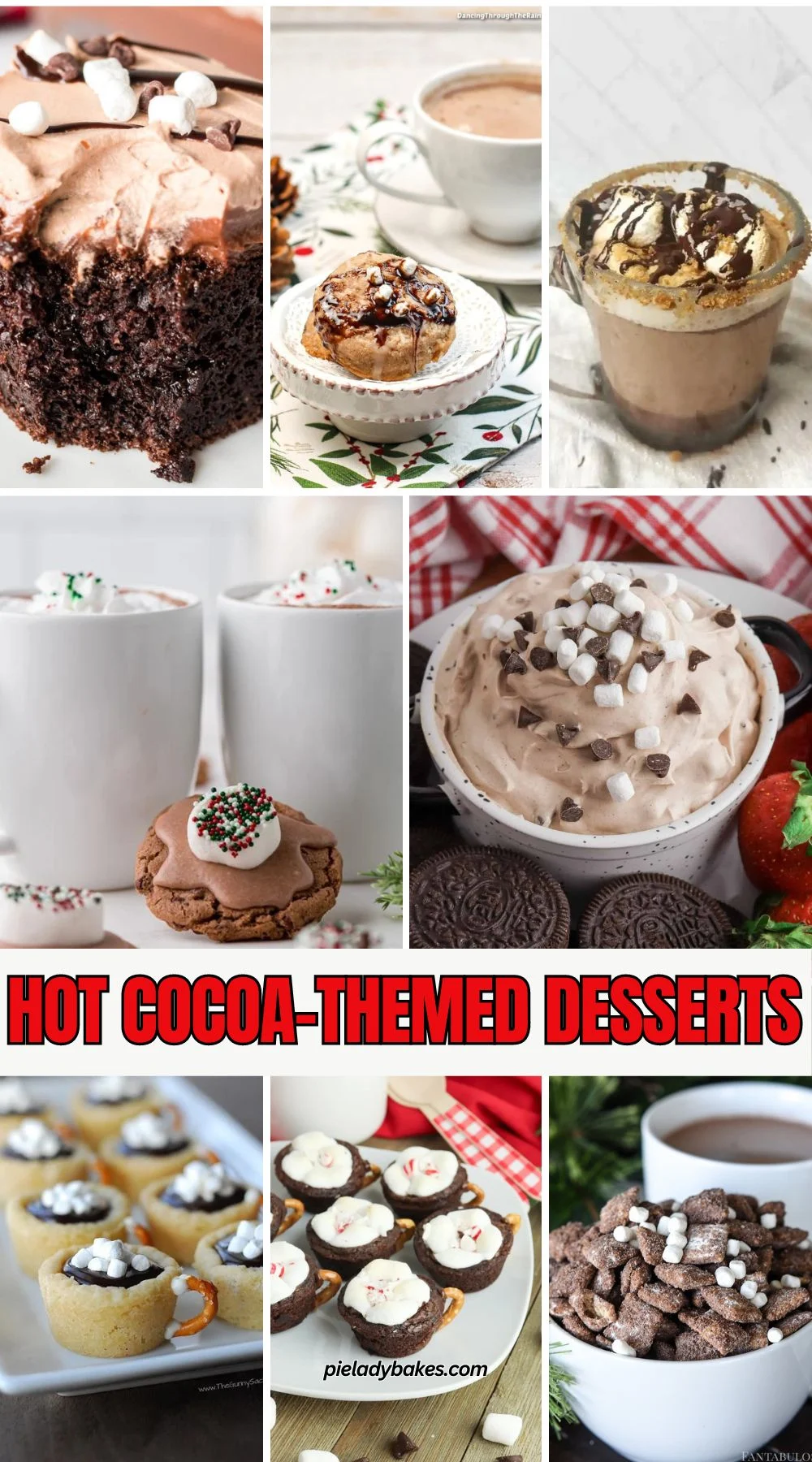 Hot Cocoa Desserts: 35 Delicious Winter Treats | Pie Lady Bakes
